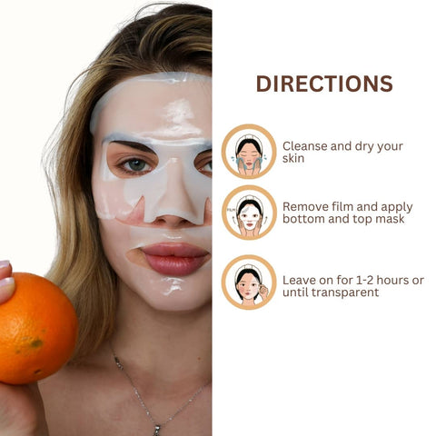 Maskeraide - Vitamin C Hydrogel Face Mask – Brightening Melting Mask