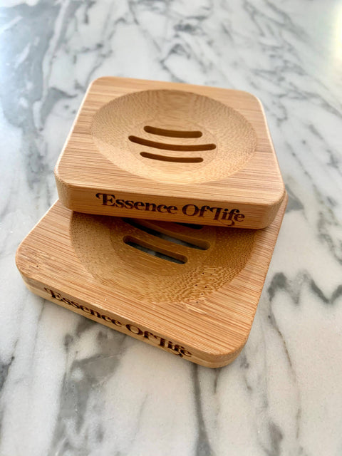 Essence of Life Organics - 100% Biodegradable Bamboo Soap Dish