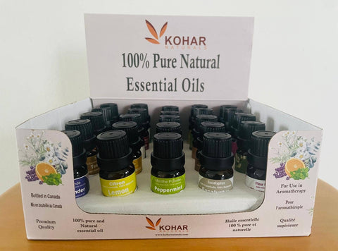 25 Essential Oils Set – Pure Natural Aromatherapy Oils Kit