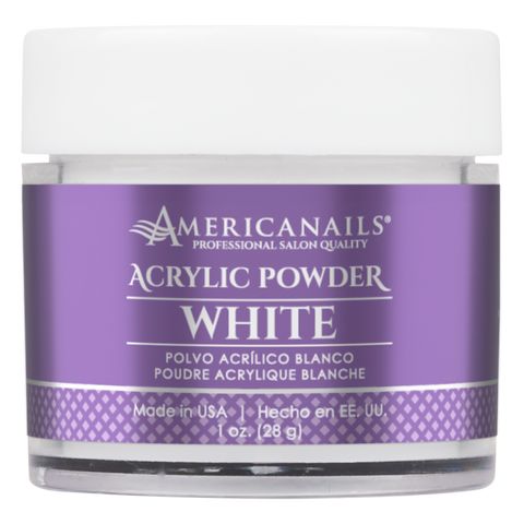 Americanails Acrylic Powder White