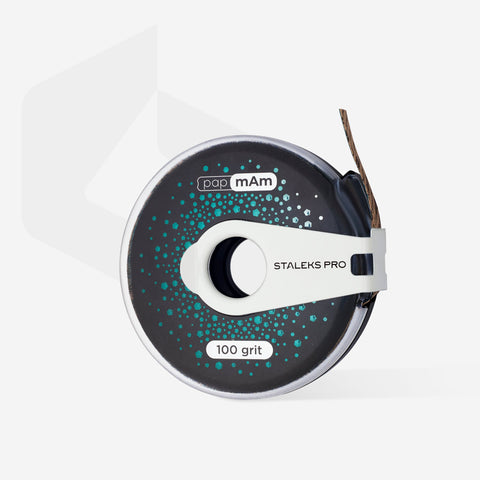 Disposable abrasive tape papmAm EXCLUSIVE  in a plastic case