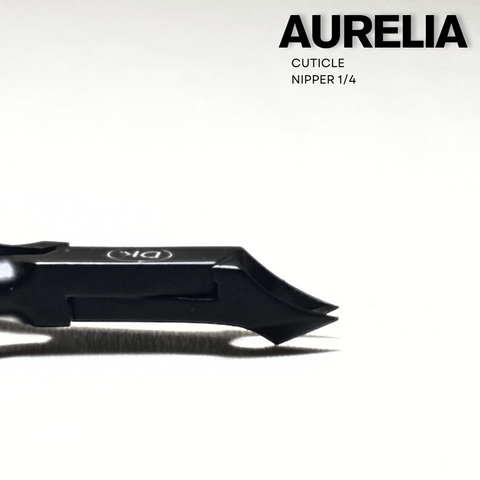 Precision NOIR Aurelia Cuticle Nipper 1/4 jaw