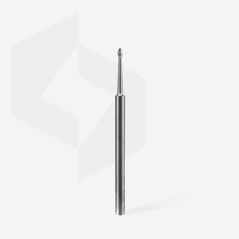 STALEKS EXPERT Carbide nail drill bit nail cleaner mini, head diameter 1,2 mm, working part 2,5 mm