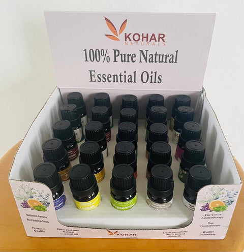 25 Essential Oils Set – Pure Natural Aromatherapy Oils Kit