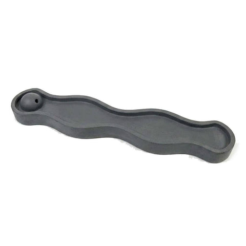 SJ&C - Eco Resin Modern Wave Incense Burner Holder