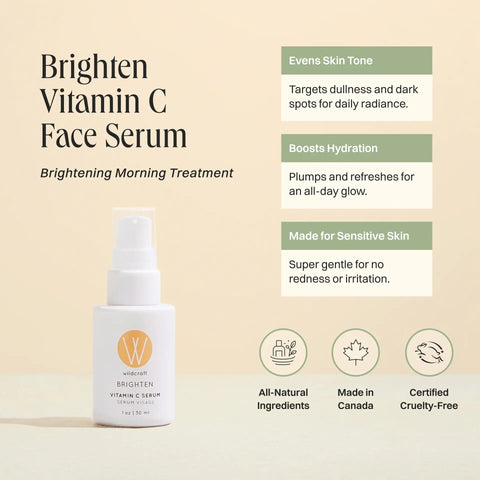 Brighten Vitamin C Face Serum - Dark Spot Treatment