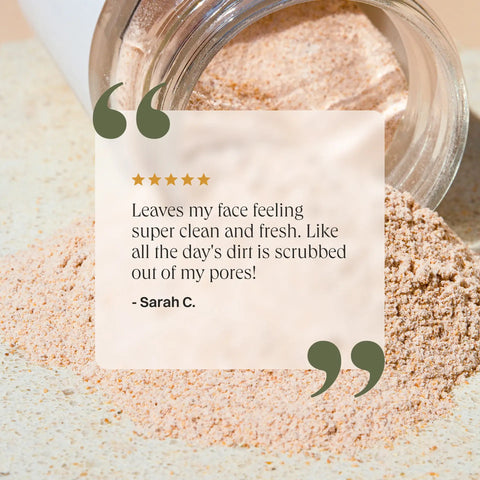 Buff Face & Body Scrub - Smoothing, Natural Exfoliator