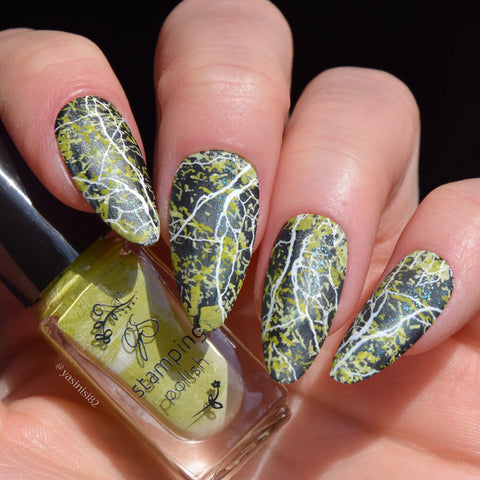Clear Jelly Stamper - Marble Crush Stamping Plate