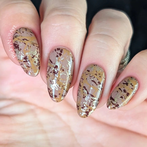 Clear Jelly Stamper - Marble Crush Stamping Plate