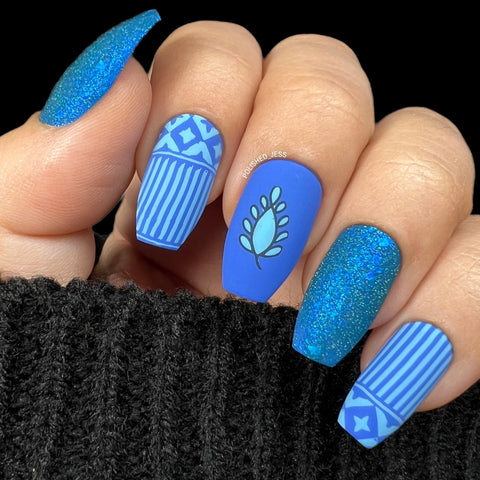 CJS XL THREE Stamping Plate - DK BEAUTY