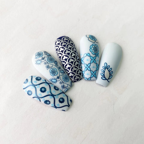 CJS XL THREE Stamping Plate - DK BEAUTY