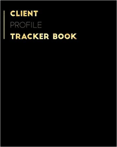 Client Profile Tracker Book