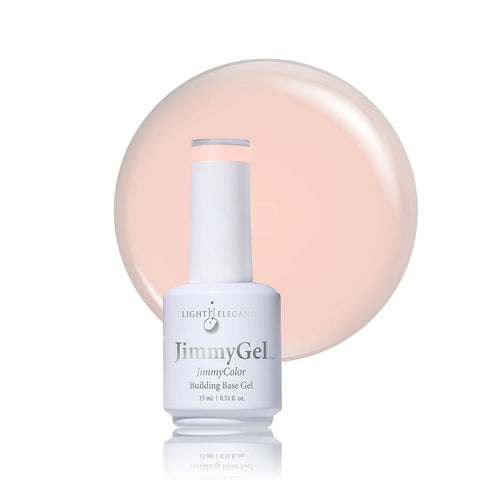 Light Elegance JimmyGel Coastal Blush | Sheer Pink Builder Gel