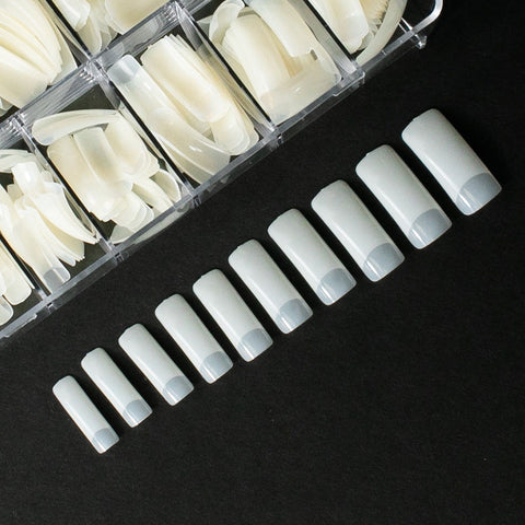 en Vogue Flat Full-Well Tip refill Kit Size #0-9 for professional manicures and extensions