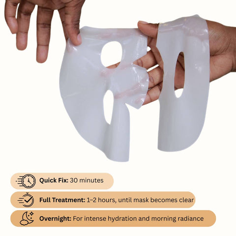 Maskeraide - Vitamin C Hydrogel Face Mask – Brightening Melting Mask