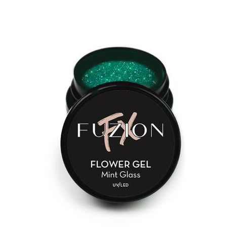 Fuzion FX Flower Glass Gel Mint - DK BEAUTY