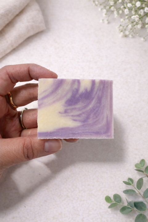 J&F Gift Inc - All-Natural Lavender Soap Bar (2.3oz)