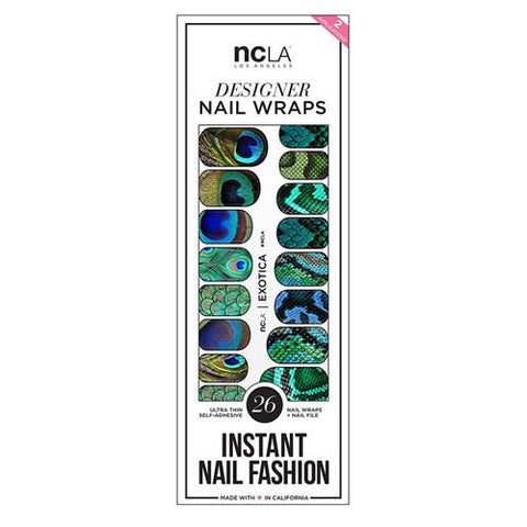 NCLA Exotica Nail Wraps