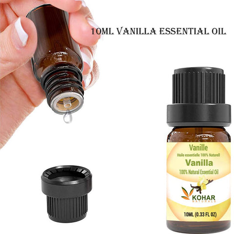 100% Pure Natural Vanilla Essential Oil. 10 ml