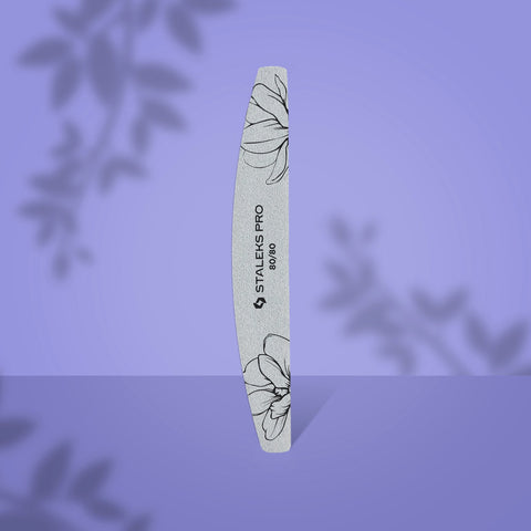 Crescent mineral nail file EXPERT 40, 80/80 grit (50 pcs)
