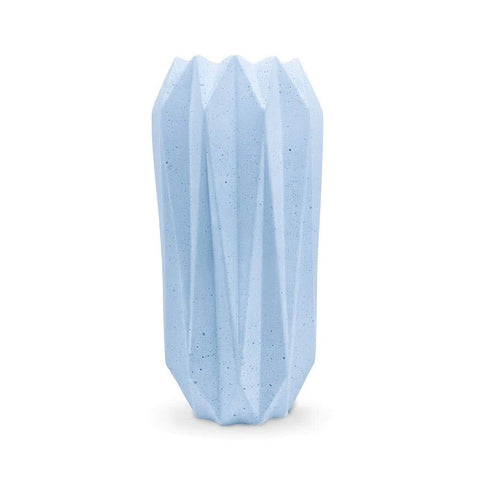 SJ&C - Concrete Modern Decorative Diamonds Vase or Candle Holder