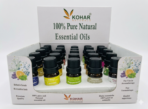25 Essential Oils Set – Pure Natural Aromatherapy Oils Kit