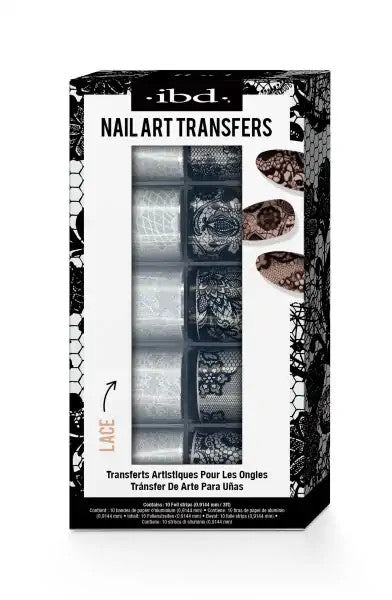 IBD Nail Art Transfers Lace