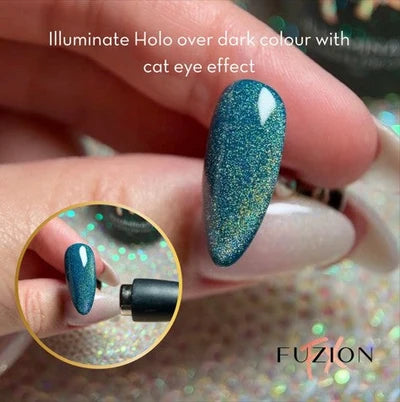 Fuzion FX Illuminate Holographic Cat Eye Top Coat