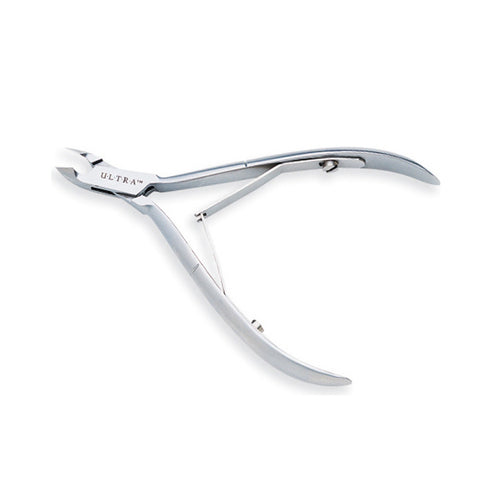 Ultra Cuticle Nipper Half-Jaw Double Spring Stainless