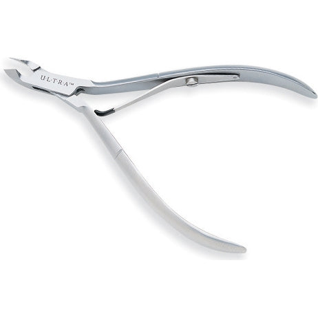 Ultra Cuticle Nipper Half-Jaw Single Spring Stainless