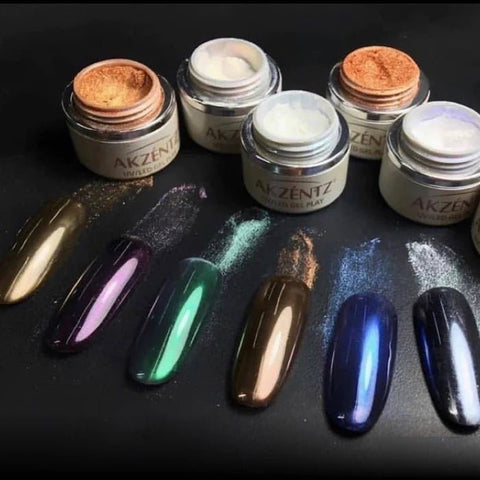 Gel Play Pearlescent Powder Gold 1g - DK BEAUTY