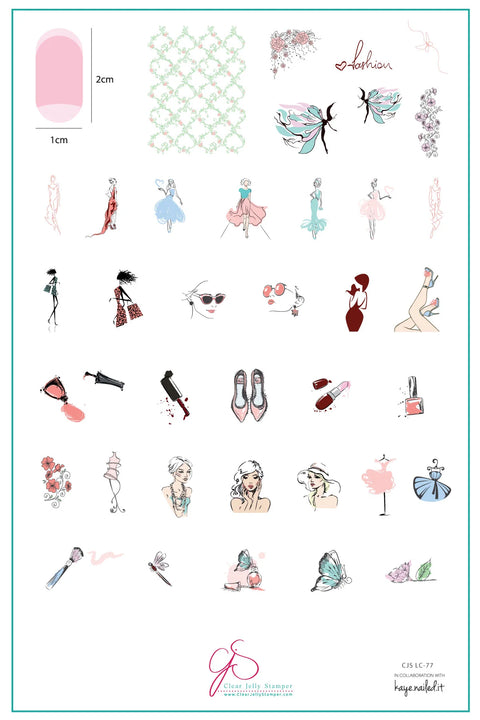 CJS Kaye's Fashion Flavour Stamping Plate