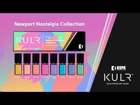 KUPA KULR Cream Gel Palette – Newport Nostalgia - DK BEAUTY
