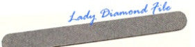 Boss Lady Diamond File Fine Star