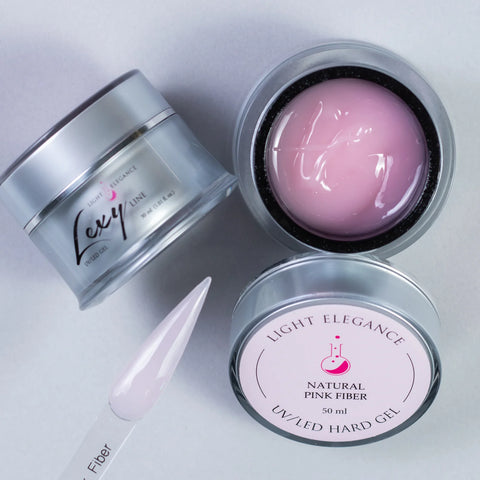 LE Natural Pink Fiber Gel - DK BEAUTY