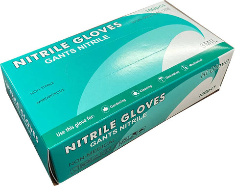 Nitrile Gloves Blue (medium)