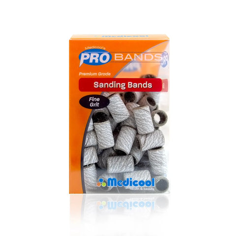 Medicool White Sanding Bands - 100