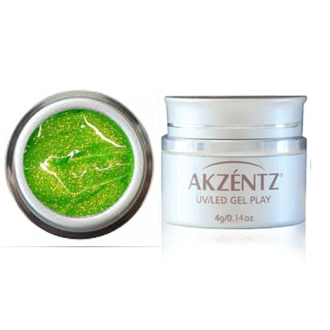 Akzentz Gel Play Glitter Green *D - DK BEAUTY
