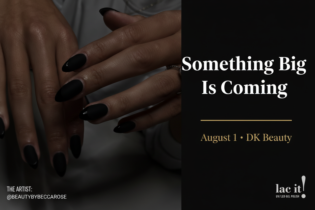 Something Big Is Coming — DK Beauty Teaser Banner
