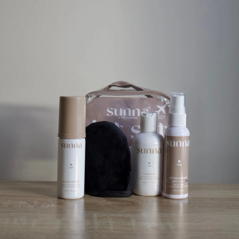 SunnaTan Jet Set Kit - DK BEAUTY