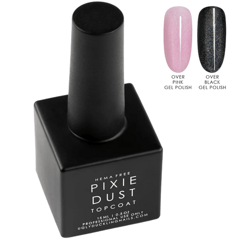 Ugly Duckling Pixie Dust Iridescent Cat Eye Topcoat - DK BEAUTY