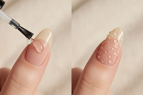 Water Droplet Application & Finish