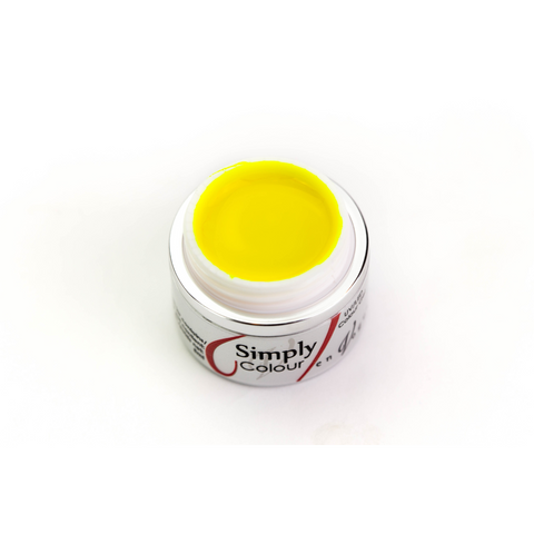 en Vogue Simply Paint yellow bright primary yellow crème pot for professional manicures and nail art