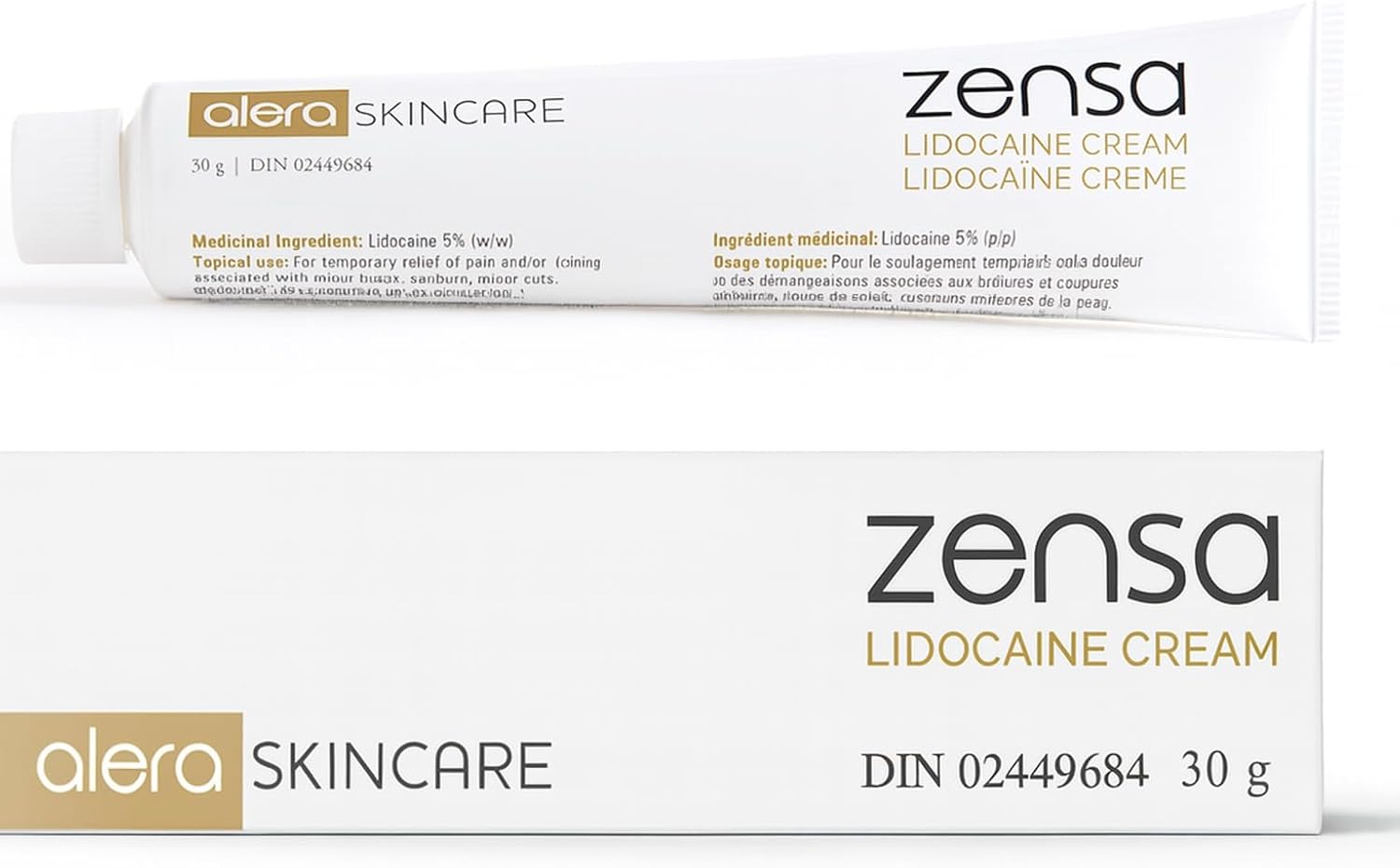 Zensa Numbing Cream 5% Lidocaine 30g | Maximum Strength | DK