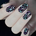 Whats Up - Fashion Prints Stamping Plate - DK BEAUTY