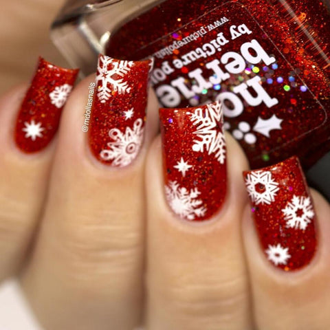 Whats Up Stamping Plate - Holiday Snowfall