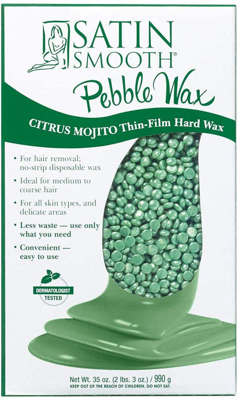 satin smooth pebble wax citrus mojito 