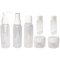Burmax Travel Bottle Set (7 piece)