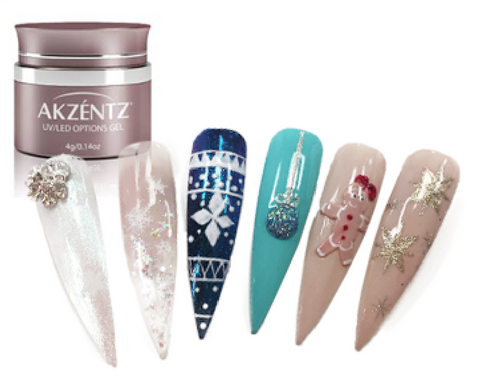 Holiday nail art