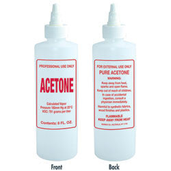 Imprinted Bottle 8oz - Acetone